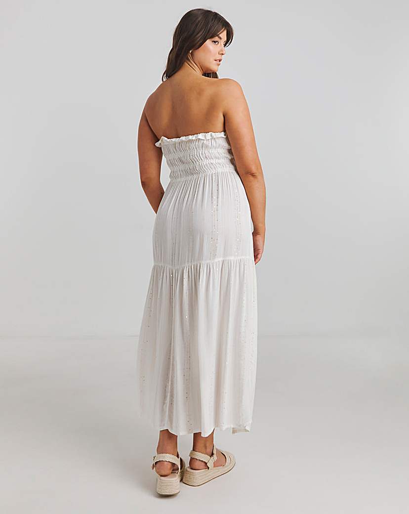 MAGISCULPT Bandeau Maxi Beach Dress