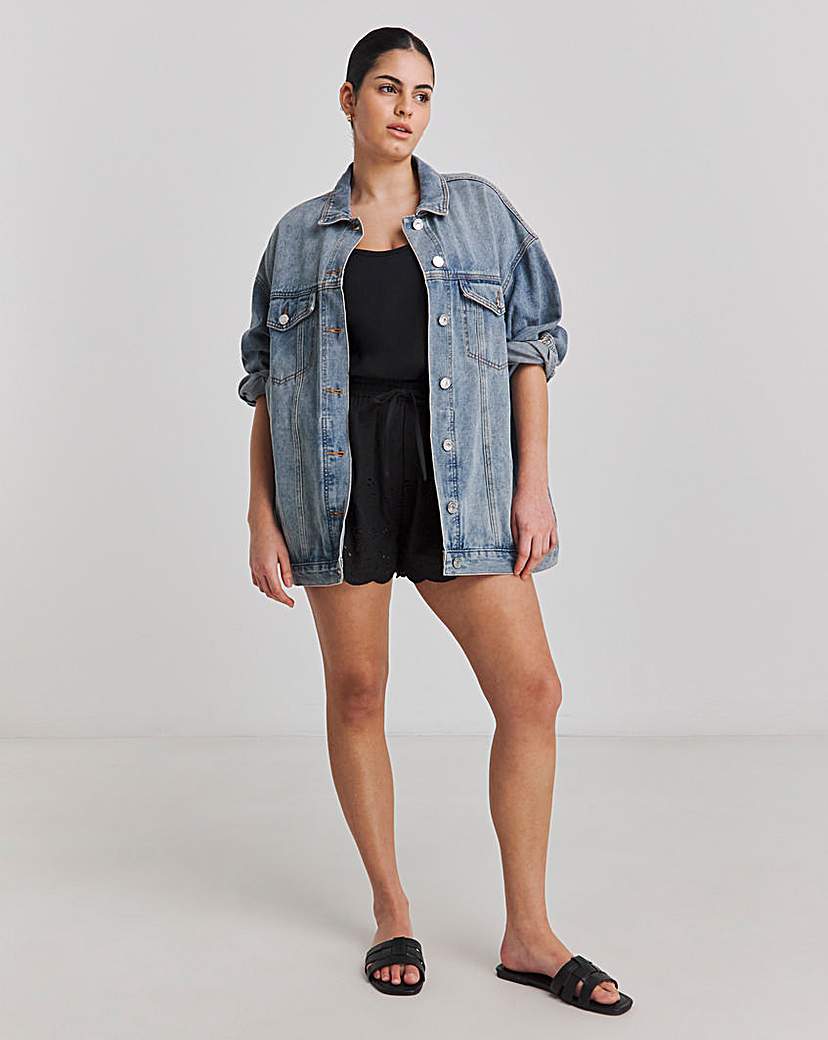 Simply Be Broderie Beach Co Ord