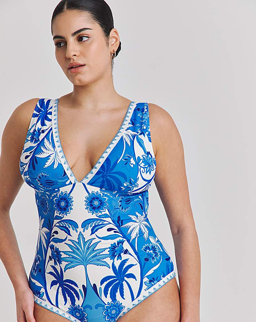 Figleaves Frida Plunge Swimsuit