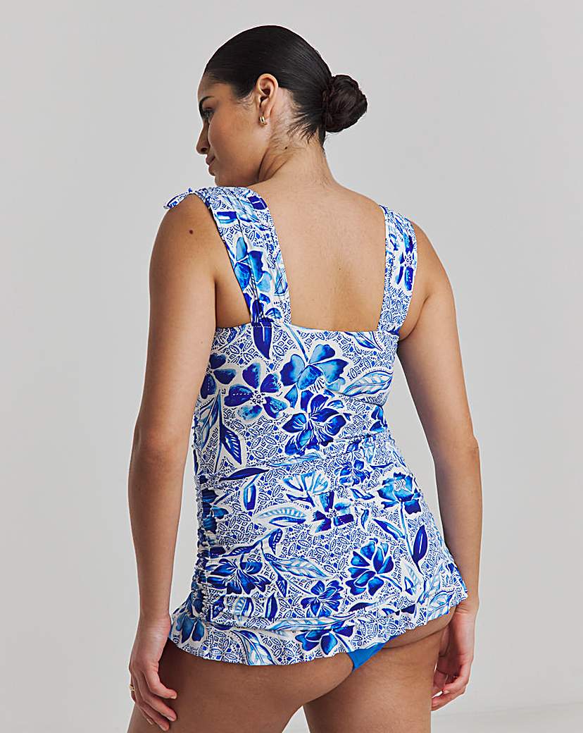 MAGISCULPT Cap Sleeve Swimdress