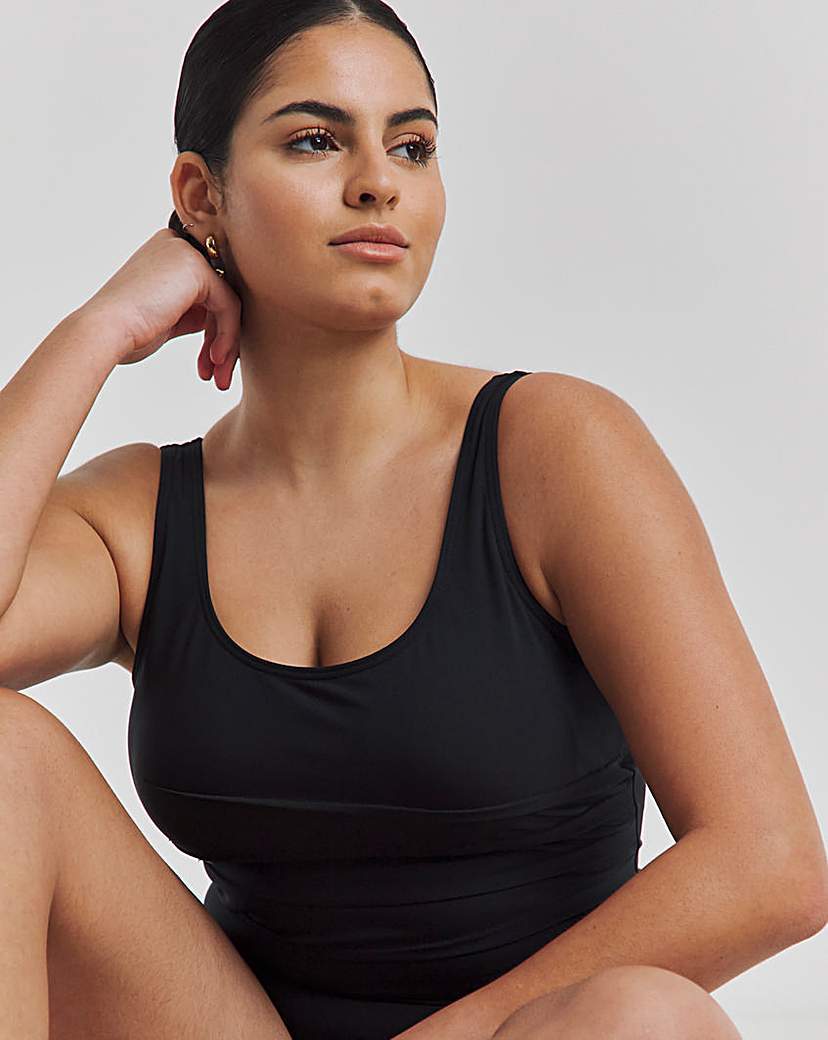 Sports Piping Swimsuit