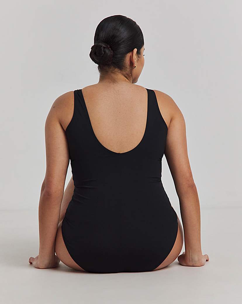Sports Piping Swimsuit