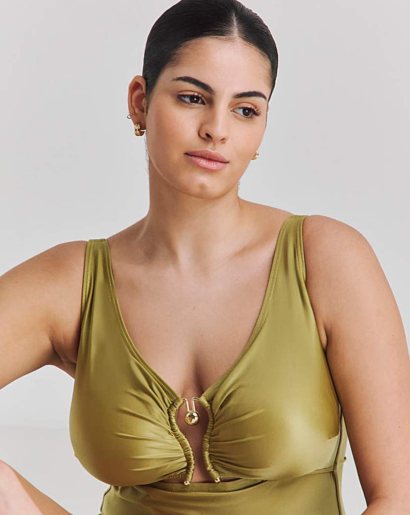 Trim Detail Swimsuit