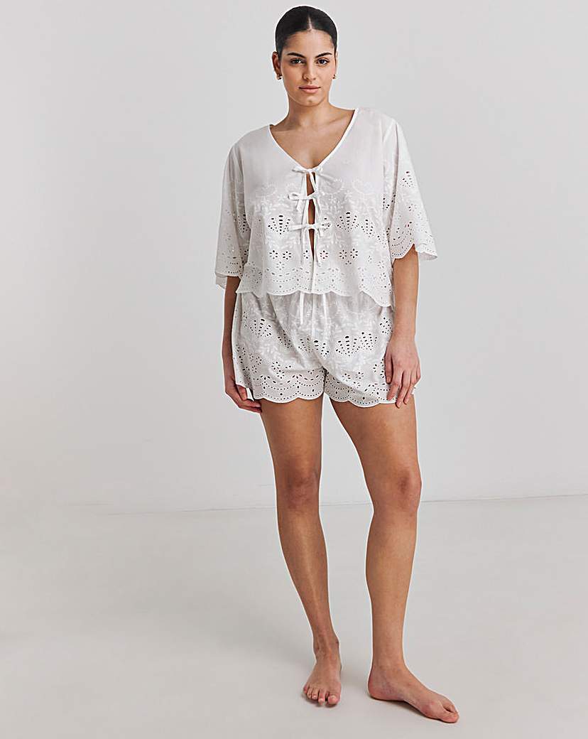 Simply Be Beach Broderie Co-Ord