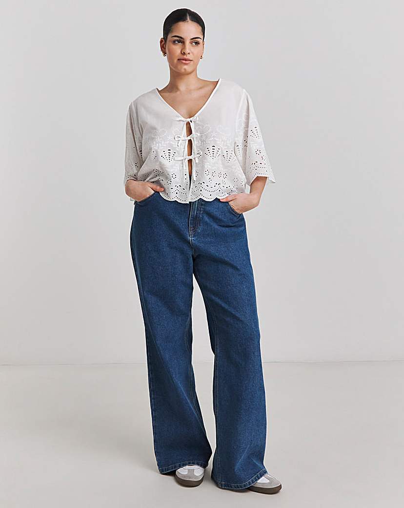 Simply Be Beach Broderie Co-Ord