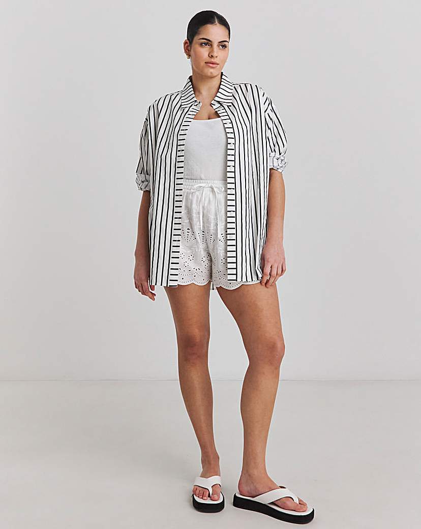 Simply Be Beach Broderie Co-Ord