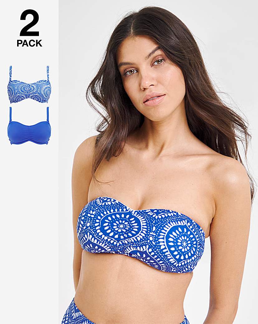 Value 2 Pack Bikini Tops