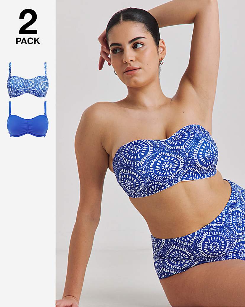 Value 2 Pack Bikini Tops