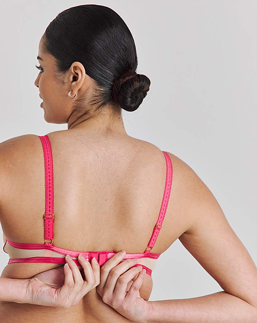 Figleaves Olivia Embroidered Balcony Bra