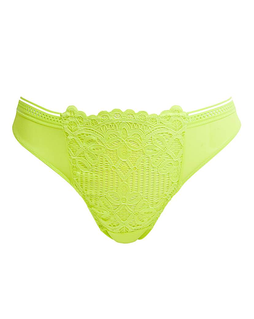 Figleaves Harper Geometric Lace Thong