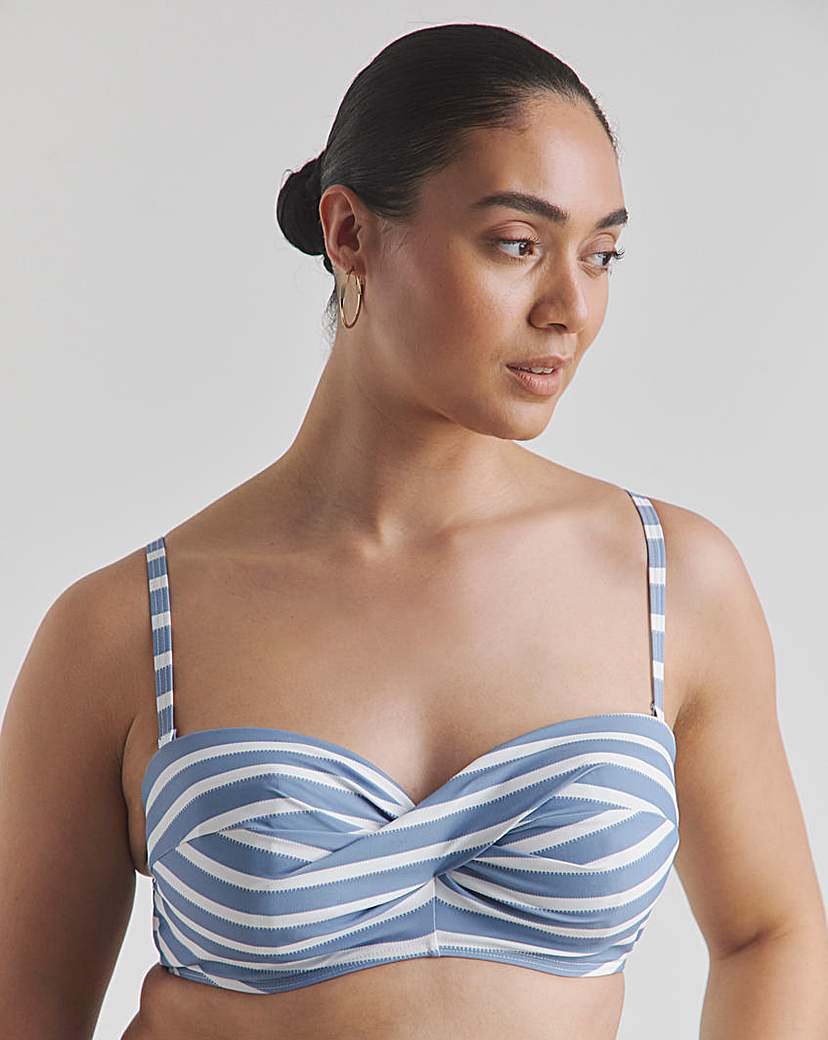 MAGISCULPT Twist Bandeau Bikini Top