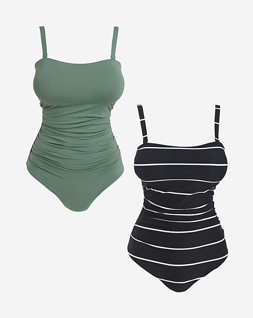 MAGISCULPT 2 Pack Bandeau Swimsuits
