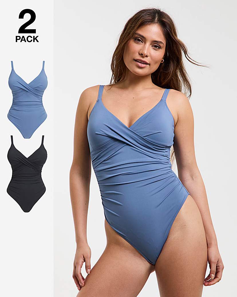 MAGISCULPT 2 Pack Plunge Swimsuits