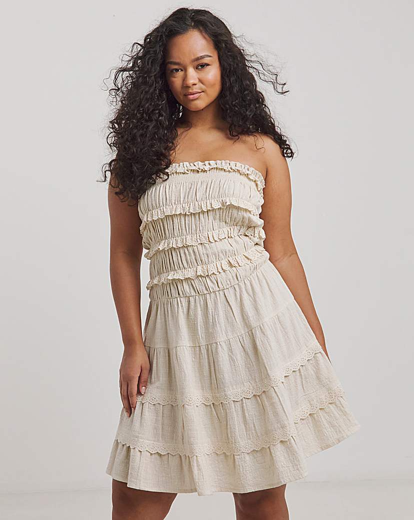 New In - Beach to Broderie Mini Dress