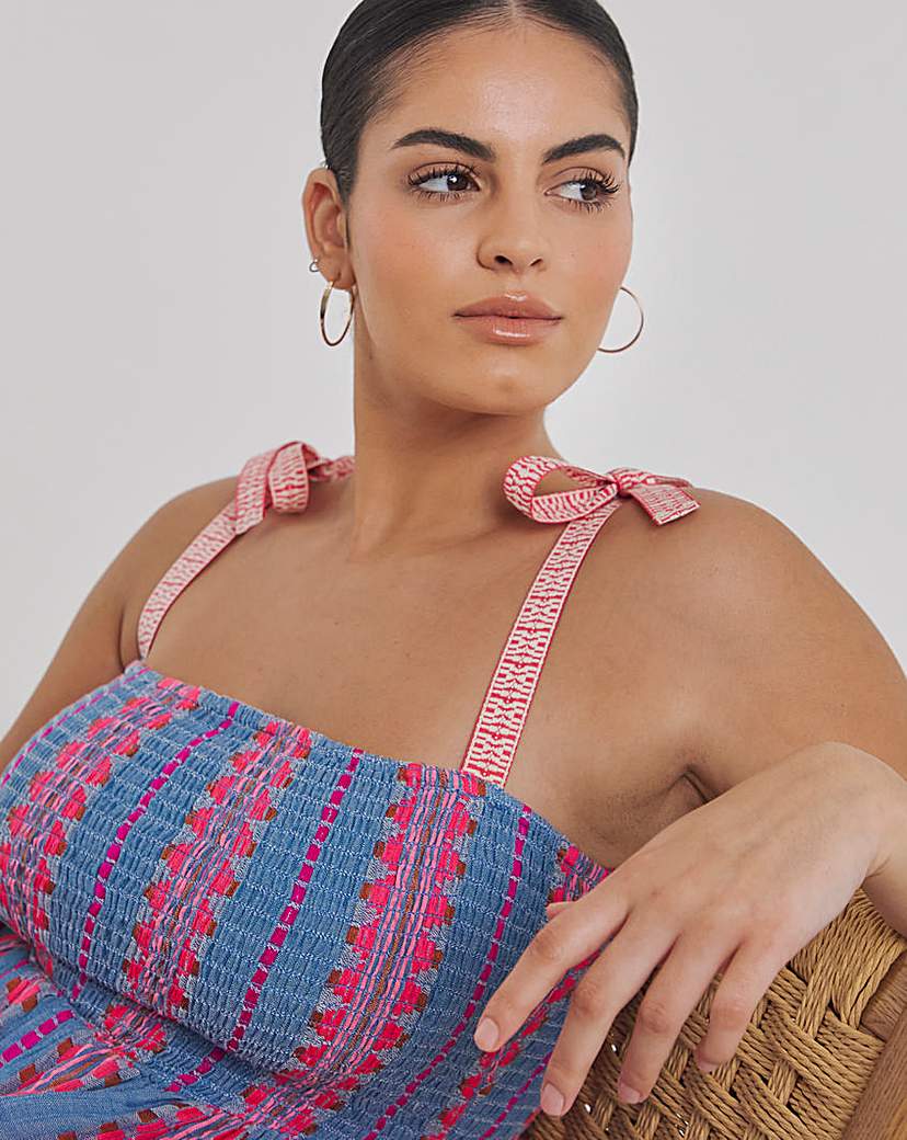 Beach to Beach Stripe Maxi Beach Dress
