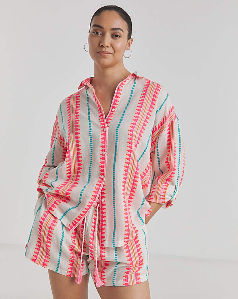 New In - Beach to Jacquard Stripe Co ord