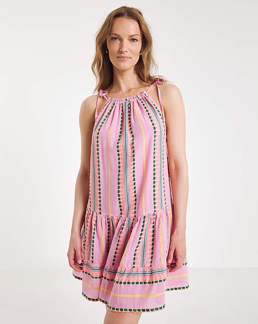 Beach to Stripe Mini Dress