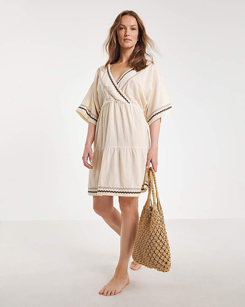 Beach to Ric Rac Mini Dress