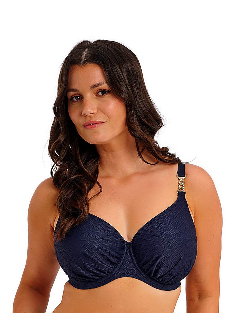 Fantasie Women's Bikini Top - Gathered Full Cup - 32H - Midnight