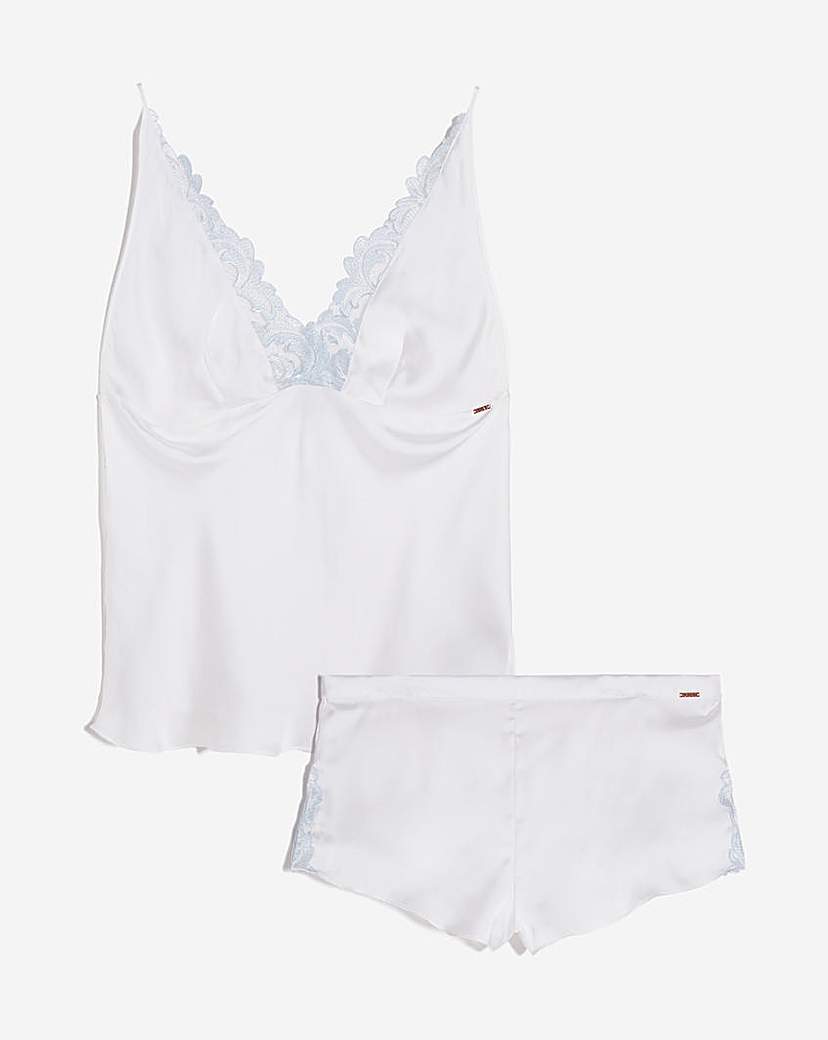 Figleaves Fleur Satin Short Set