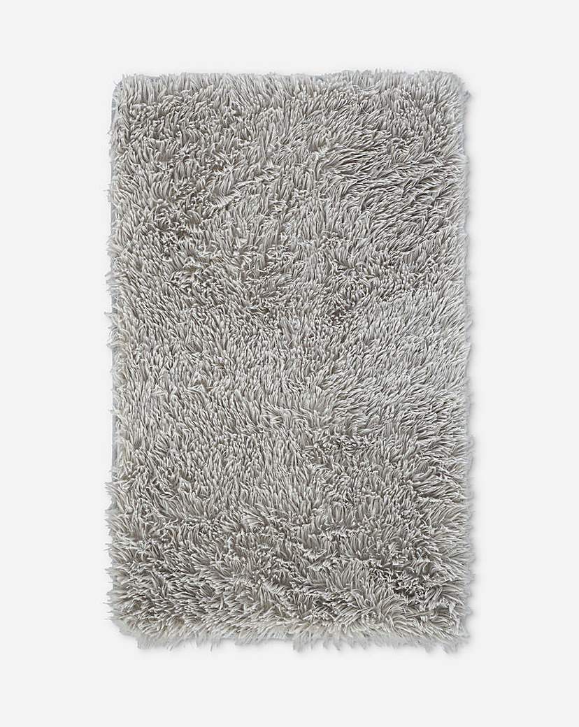 Cuddly Silver Bathmat