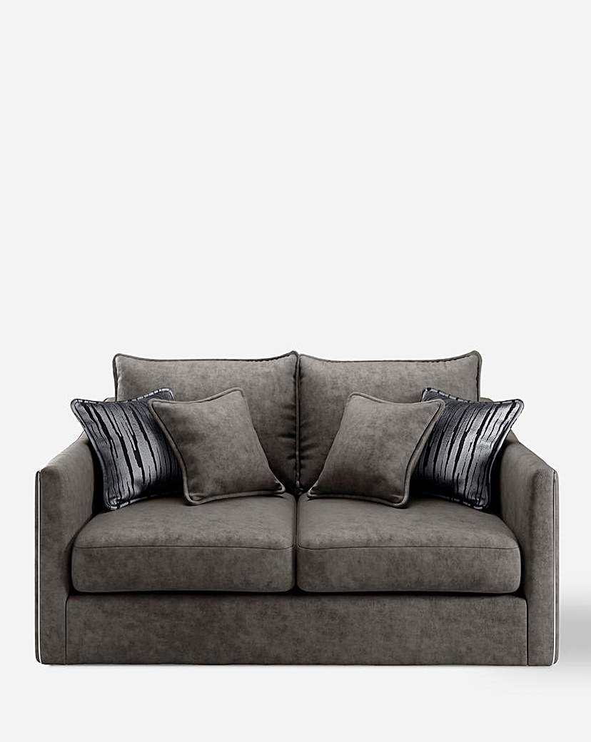 Image of Ava Embossed Velvet 2 Seater Sofa