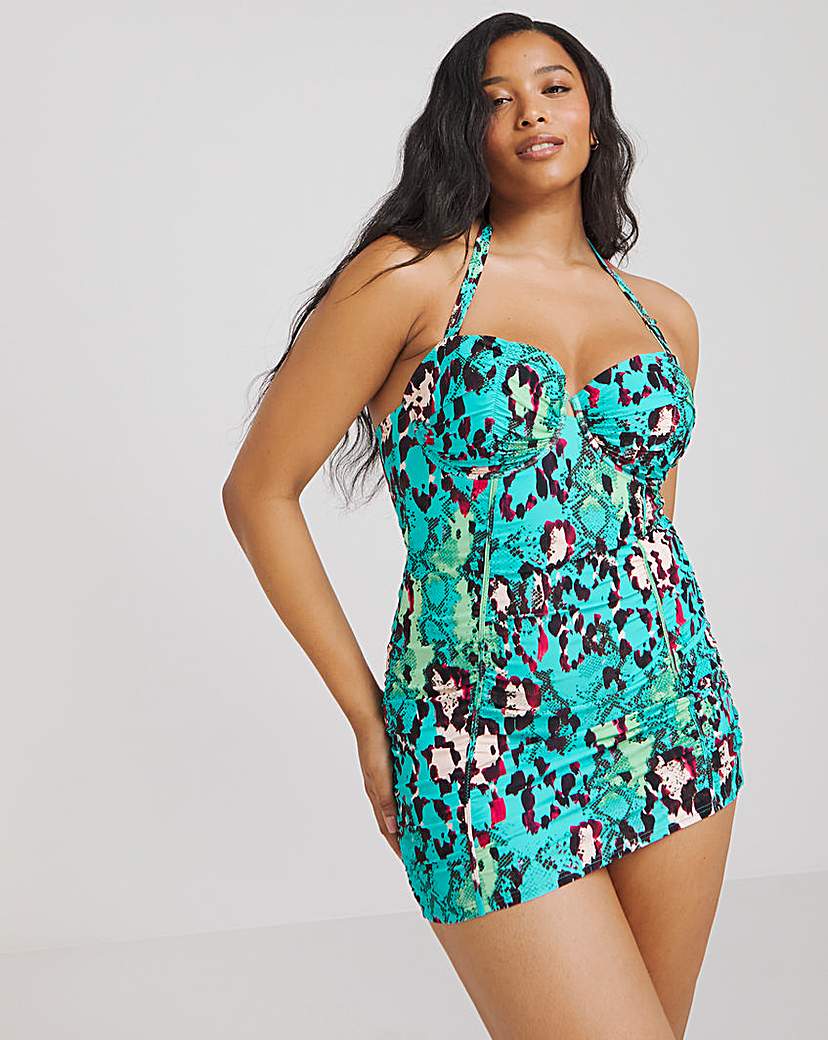 Magisculpt Sculpt Ruched Swimdress