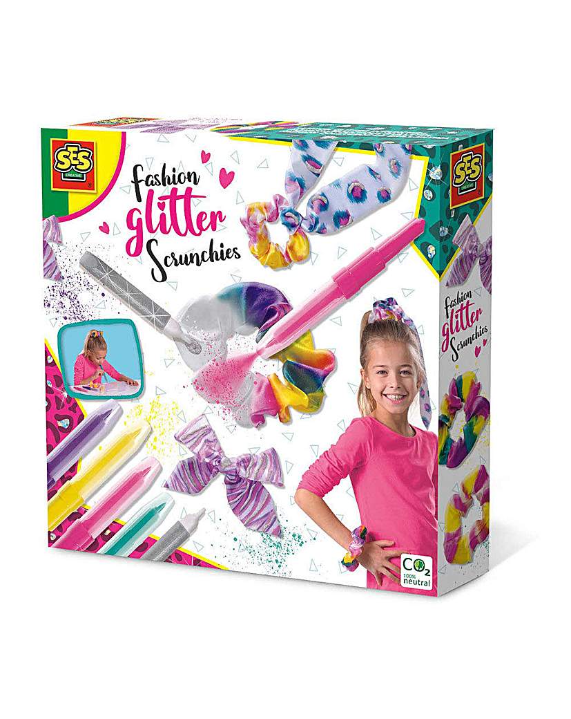 Image of SES Fashion Glitter Scrunchies Set