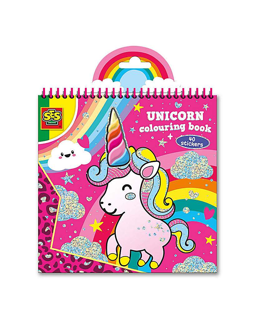 Image of SES Unicorn Colouring Book