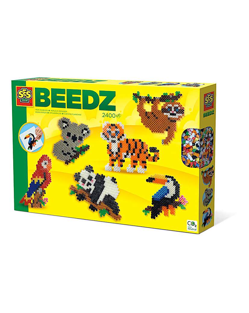 SES Jungle Animals Iron Beads Mosaic Set