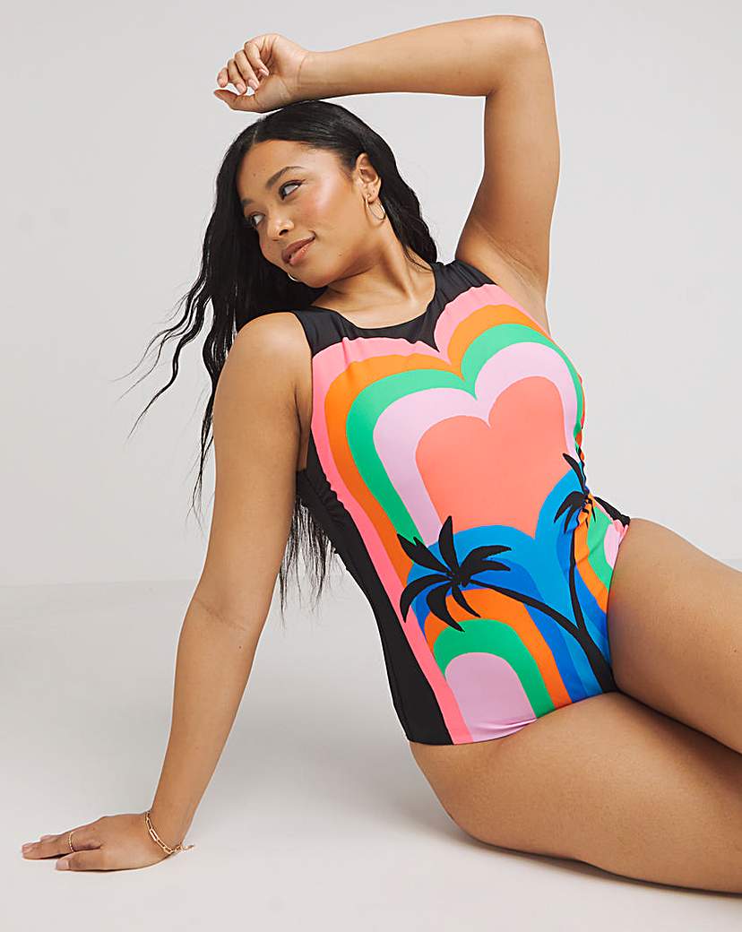 Plus size rash guard one piece online