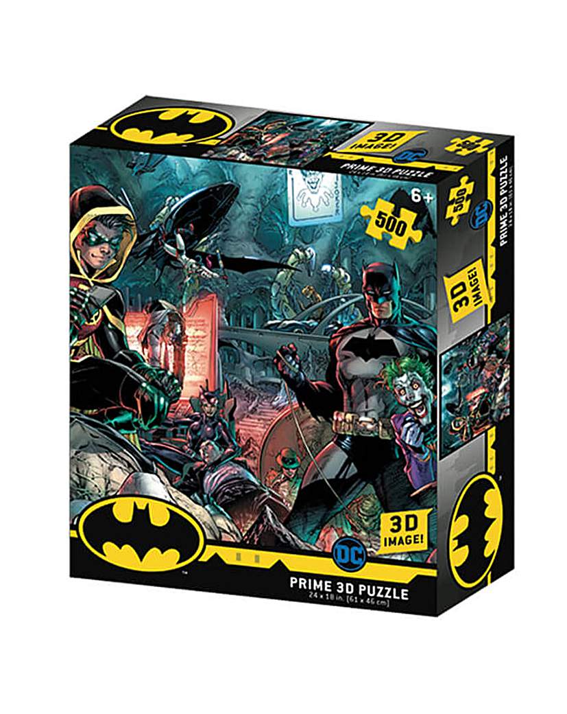 Batman and Robin 3D Jigsaw Puzzle