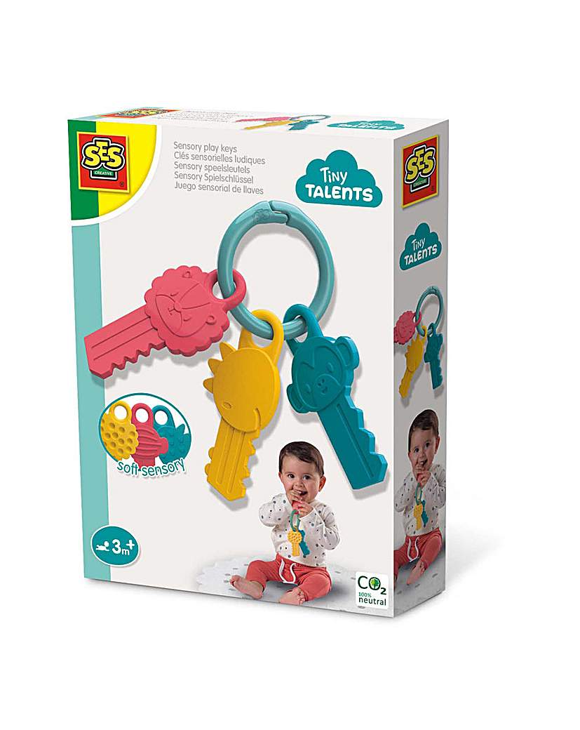Image of SES Tiny Talents Sensory Play Keys Toy