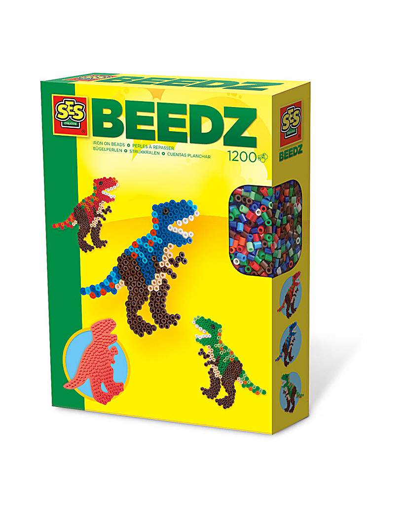 SES Beedz T-Rex Iron-on Beads Set