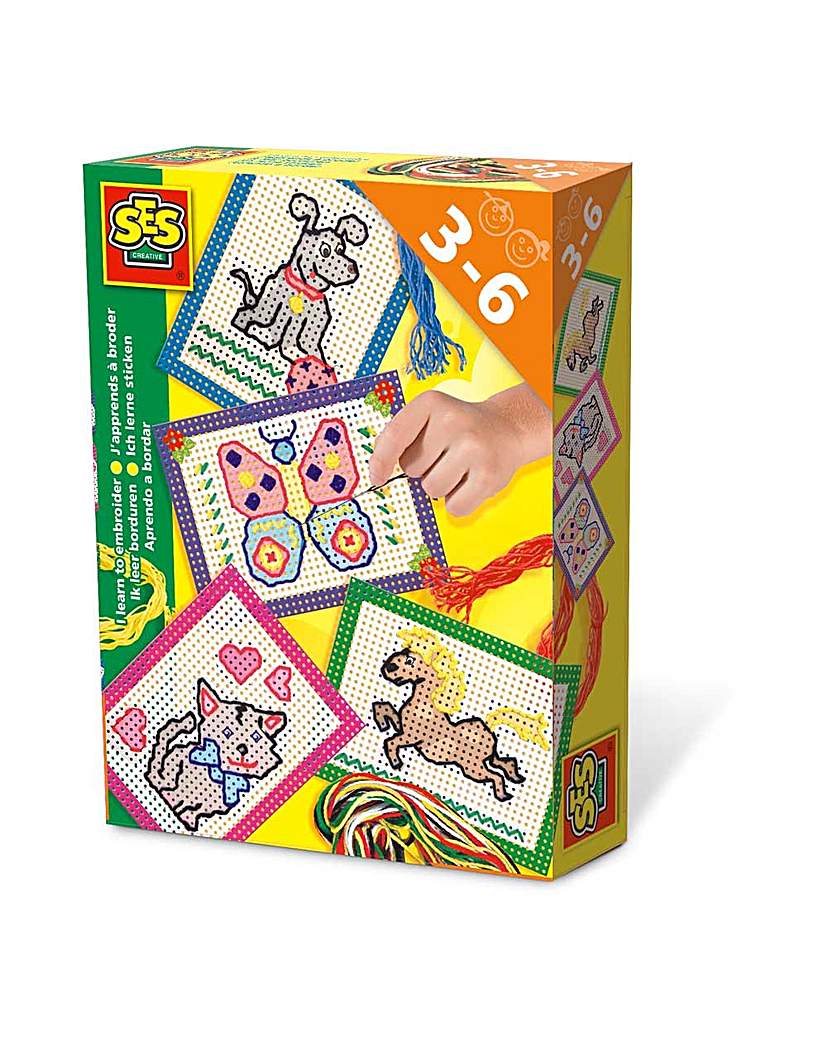 Image of SES Children's I Learn to Embroider Set