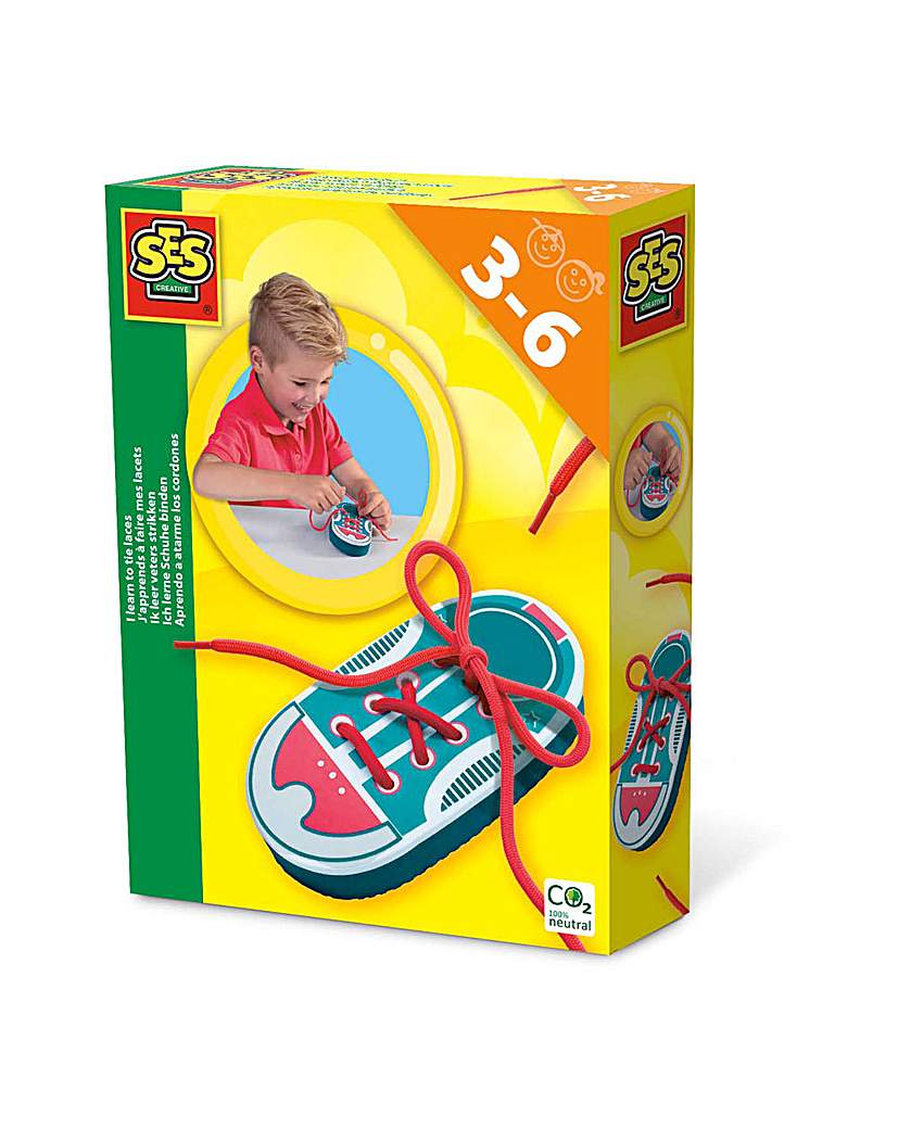 Image of SES Children's I learn to Tie Shoe Laces