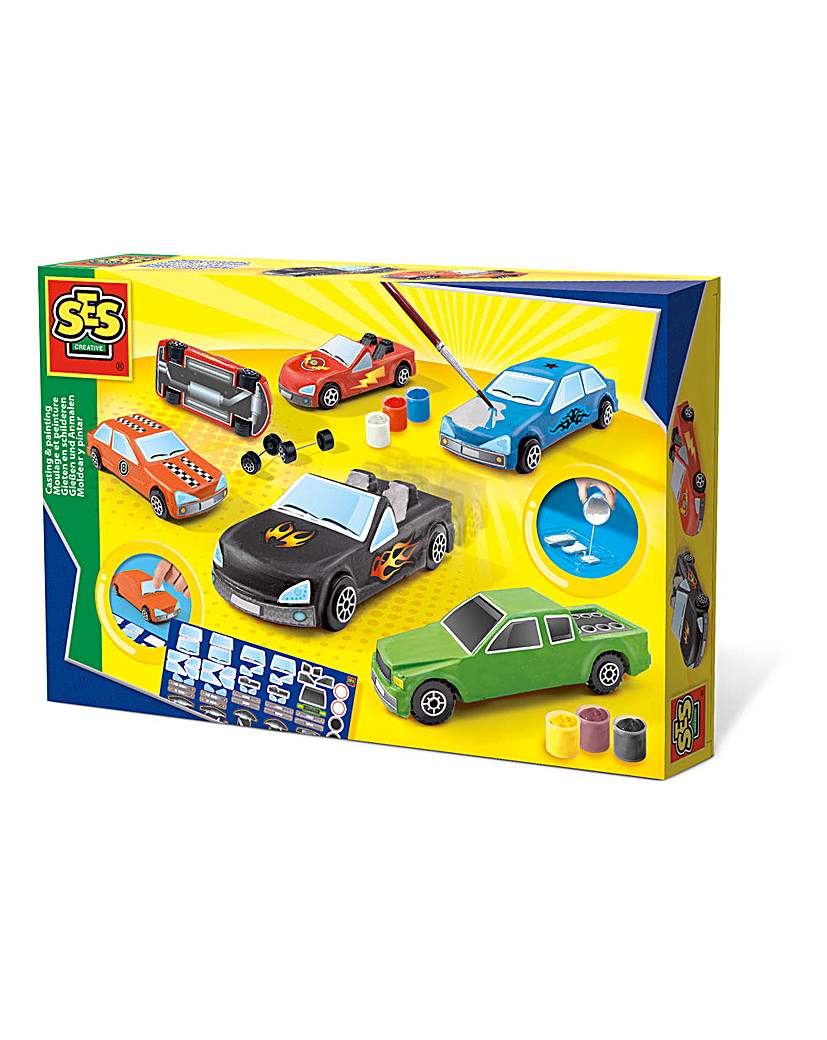 Image of SES Cars Casting & Painting Kit