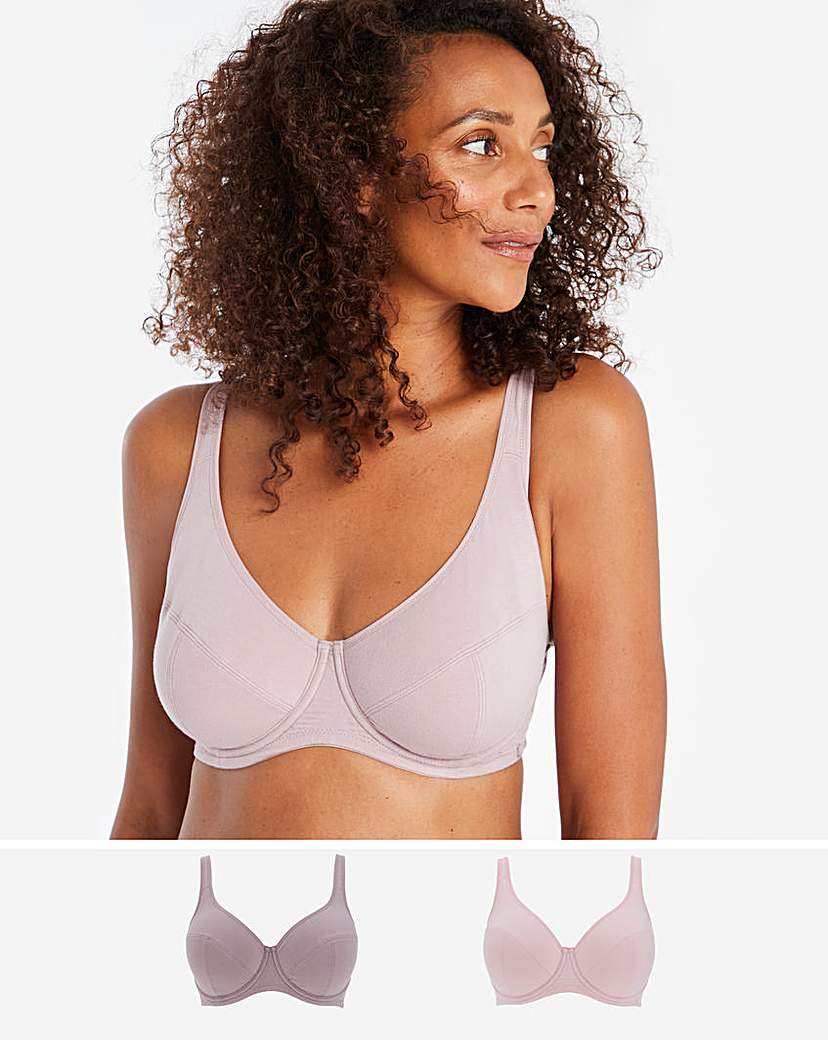 Image of Pack Slimma Cotton Full Cup Bras