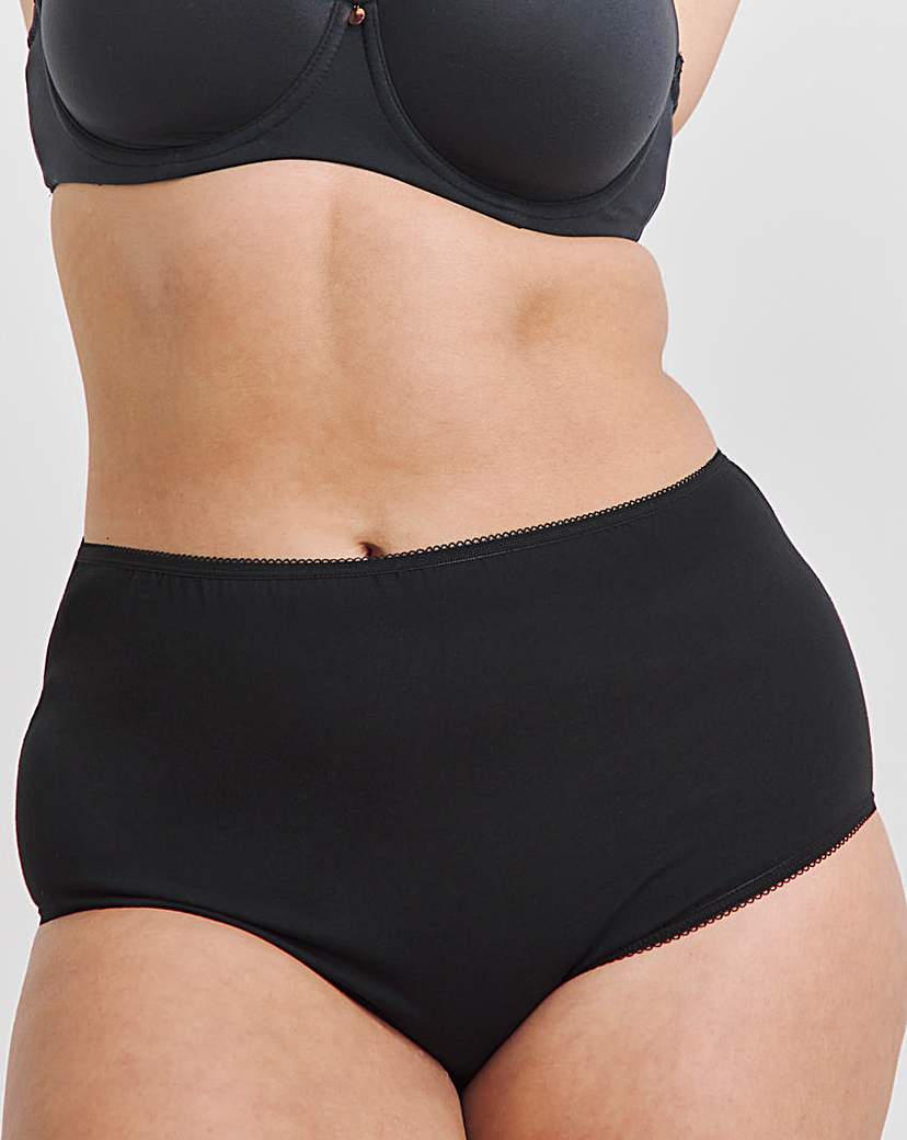 Pretty Secrets 10 Pk Briefs Black