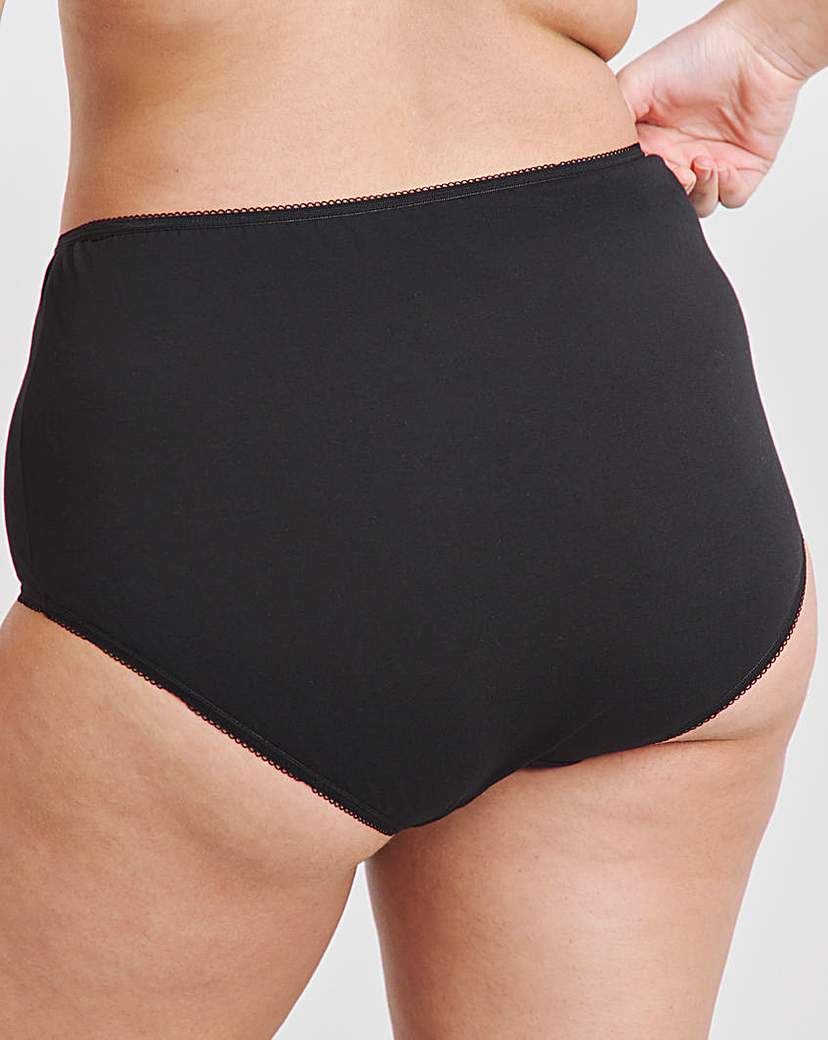 Pretty Secrets 10 Pk Briefs Black