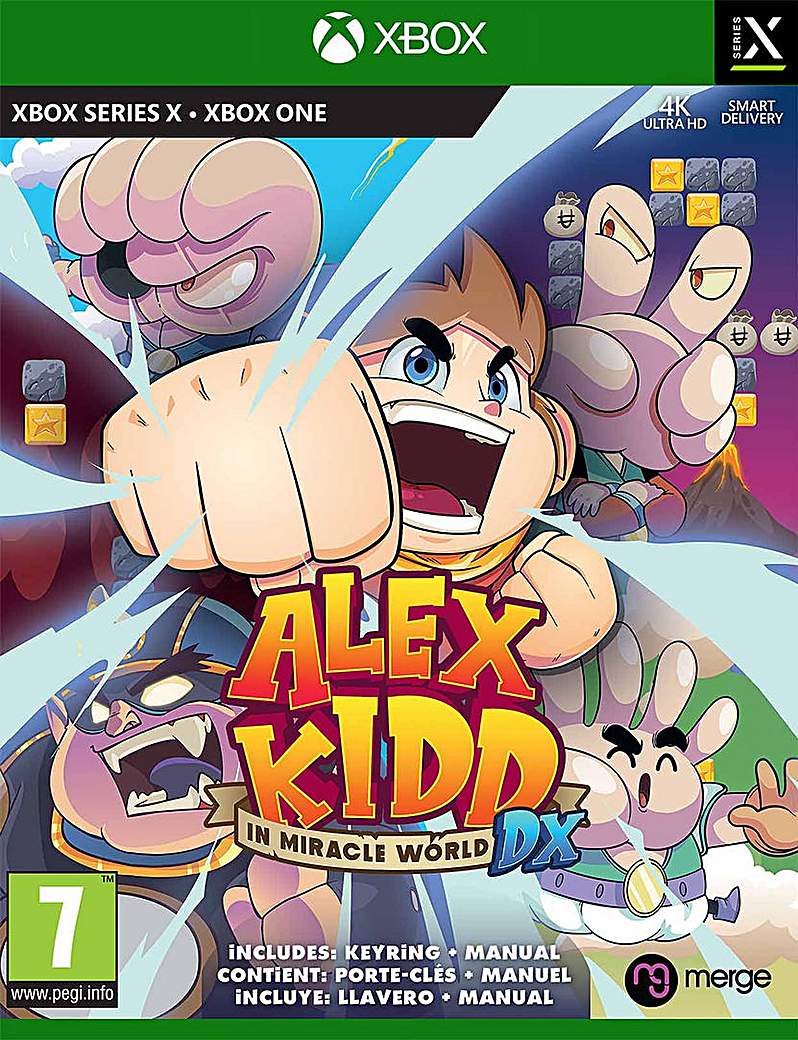 Alex Kidd in Miracle World DX Series X