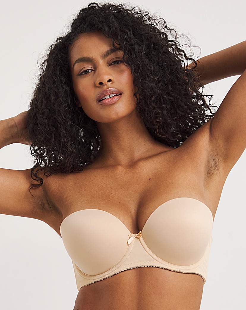 Freya Deco Moulded Strapless Bra Nude