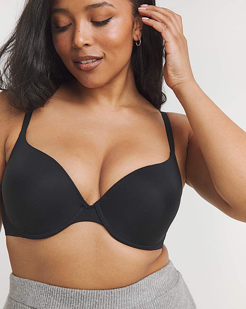 Wonderbra Value T Shirt Wired Bra Black