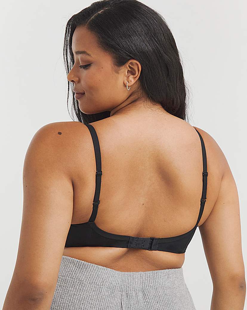 Wonderbra Value T Shirt Wired Bra Black