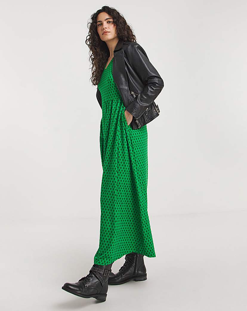 Soft Touch Asymmetric Maxi Dress