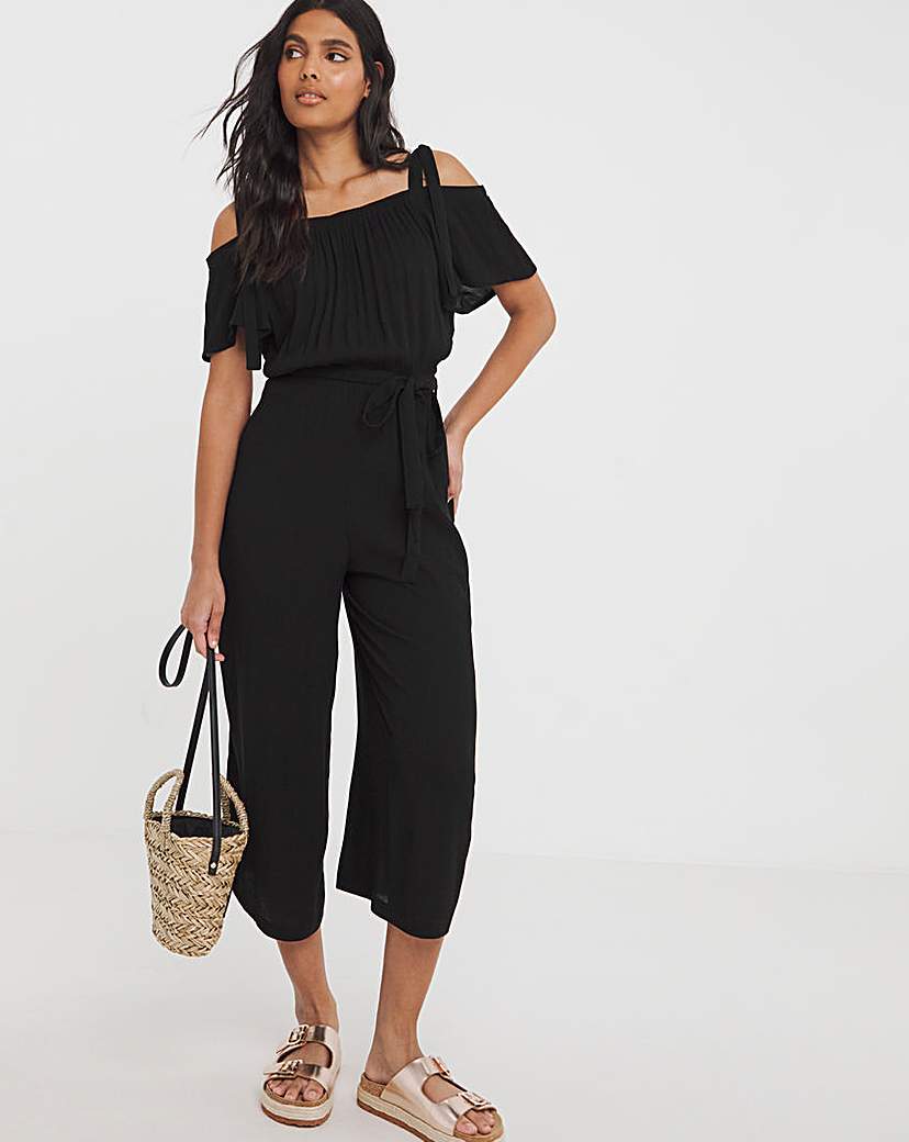 Crinke Strap Jumpsuit