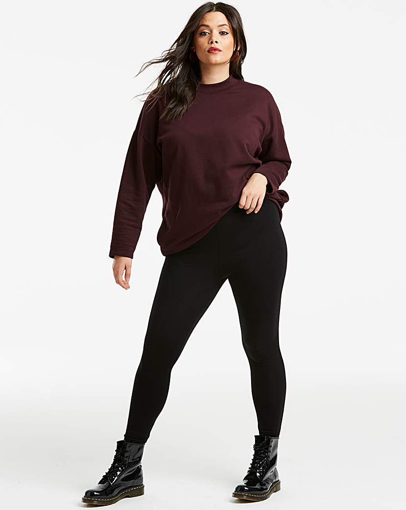 Image of High Waist Jersey Leggings Regular