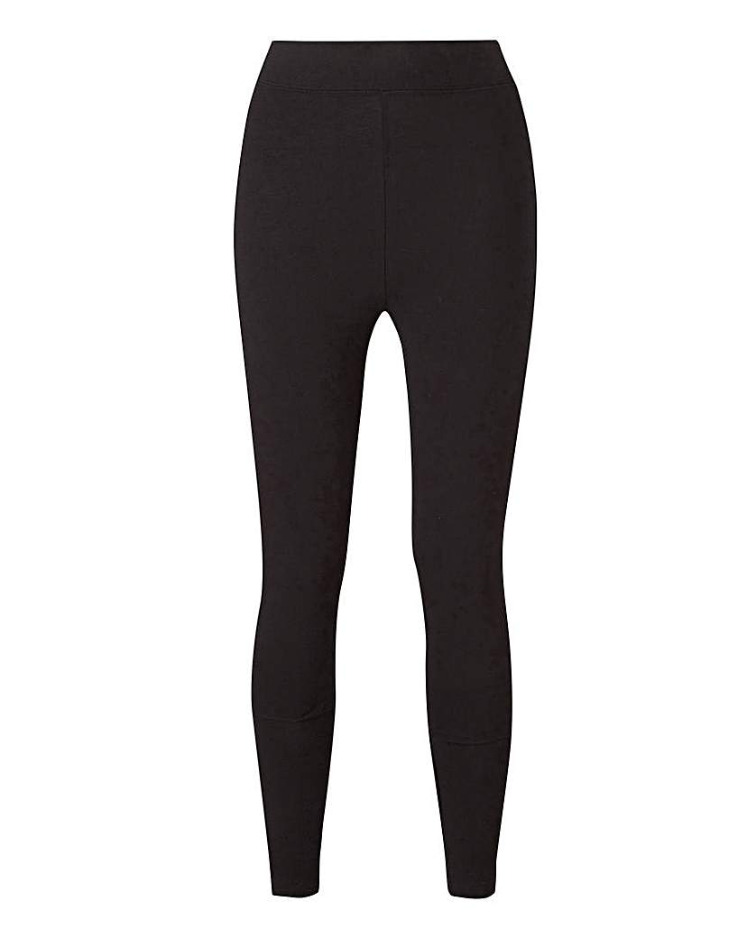 Image of High Waist Jersey Leggings Short