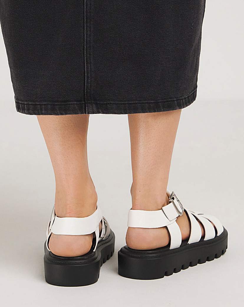 Chunky Fisherman Sandal Ex Wide