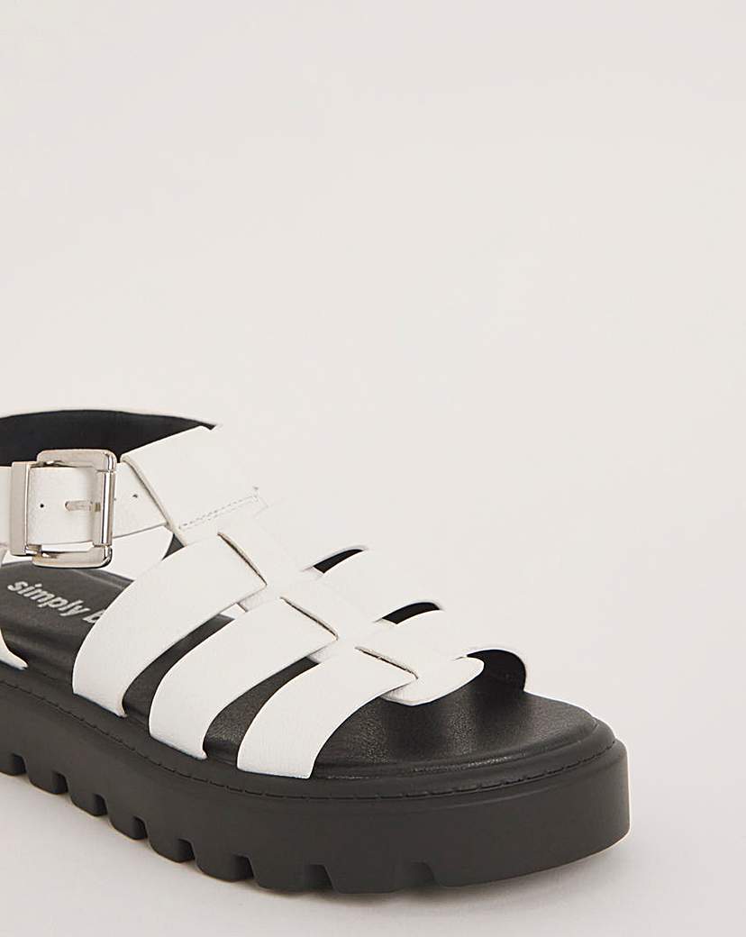 Chunky Fisherman Sandal Ex Wide